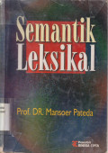 Semantik leksikal