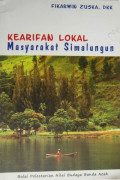 Kearifan lokal masyarakat Simalungun di Sumatera Utara