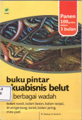 Buku pintar akuabisnis belut di berbagai wadah