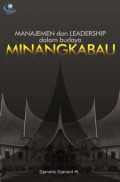 Manajemen dan leadership dalam budaya Minangkabau