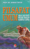 Filsafat umum: akal dan hati sejak thales sampai capra