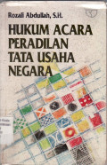 Hukum acara peradilan tata usaha Negara