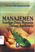 Manajemen sumber daya manusia dalam agribisnis