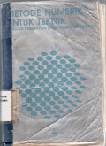 Metode numerik untuk teknik dengan penerapan pada komputer pribadi