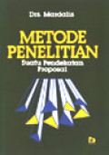 Metode penelitian: suatu pendekatan proposal