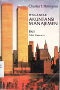 Pengantar akuntansi manajemen