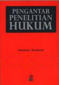 Pengantar penelitian hukum