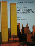 Pengantar akuntansi manajemen