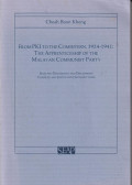 From PKI to the comintern, 1924-1941 : the apprenticeship of the Malayan communist party: selected documents and discusssion compiled and edited with introductions