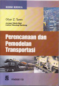 Perencanaan dan pemodelan transportasi