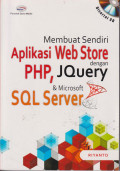 Membuat sendiri aplikasi web store dengan PHP, JQuery dan microsoft SQL server