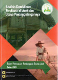 Analisis kemiskinan struktural di Aceh dan upaya penanggulangannya