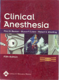 Clinical anesthesia