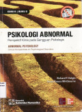 Psikologi abnormal: perspektif klinis pada gangguan psikologis  abnormal psychology = clinical perspectives on psychological disorders