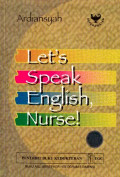 Let's speak english,nurse!