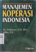 Manajemen koperasi Indonesia