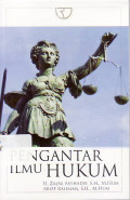 Pengantar ilmu hukum
