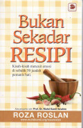 Bukan sekadar resipi