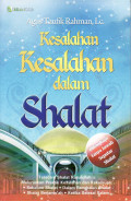 Kesalahan kesalahan dalam shalat