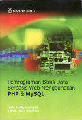 Pemrograman basis data berbasis web menggunakan PHP dan MySQL