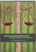 Aspek hukum kehutanan dan masyarakat adat di Indonesia