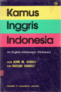 Kamus Inggris - Indonesia = an English-Indonesia dictionary