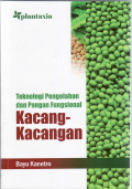 Teknologi pengolahan dan pangan fungsional kacang-kacangan