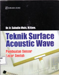 Teknik surface acoustic ware: pembuatan sensor layar sentuh