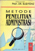 Metode penelitian administrasi