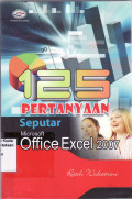 125 pertanyaan seputar microsoft excel 2007