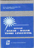 Kuliah dasar-dasar teori linguistik