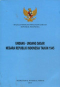Undang-undang dasar negara Republik Indonesia tahun 1945