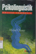 Psikolinguistik kajian teoretik