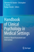 Handbook of Clinical Psychology in Medical SettingsEvidence-Based Assessment and Intervention /