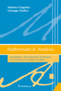 Mathematical Analysis : Foundations and Advanced Techniques for Functions of Several Variables
