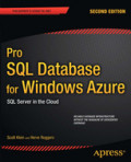 Pro SQL Database for Windows AzureSQL Server in the Cloud /
