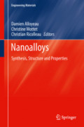 NanoalloysSynthesis, Structure and Properties /