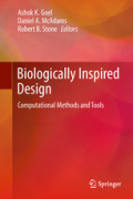 Biologically Inspired DesignComputational Methods and Tools /