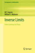 Inverse LimitsFrom Continua to Chaos /