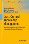 Cross-Cultural Knowledge ManagementFostering Innovation and Collaboration Inside the Multicultural Enterprise /