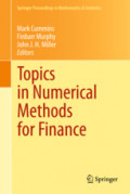Topics in Numerical Methods for Finance