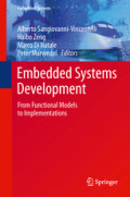 Embedded Systems DevelopmentFrom Functional Models to Implementations /