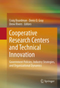 Cooperative Research Centers and Technical InnovationGovernment Policies, Industry Strategies, and Organizational Dynamics /