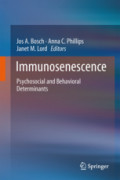 ImmunosenescencePsychosocial and Behavioral Determinants /
