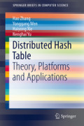 Distributed Hash TableTheory, Platforms and Applications /