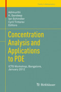 Concentration Analysis and Applications to PDEICTS Workshop, Bangalore, January 2012 /