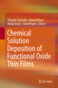 Chemical Solution Deposition of Functional Oxide Thin Films