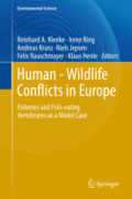 Human - Wildlife Conflicts in EuropeFisheries and Fish-eating Vertebrates as a Model Case /