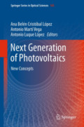 Next Generation of PhotovoltaicsNew Concepts /