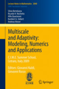 Multiscale and Adaptivity: Modeling, Numerics and ApplicationsC.I.M.E. Summer School, Cetraro, Italy 2009, Editors: Giovanni Naldi, Giovanni Russo /